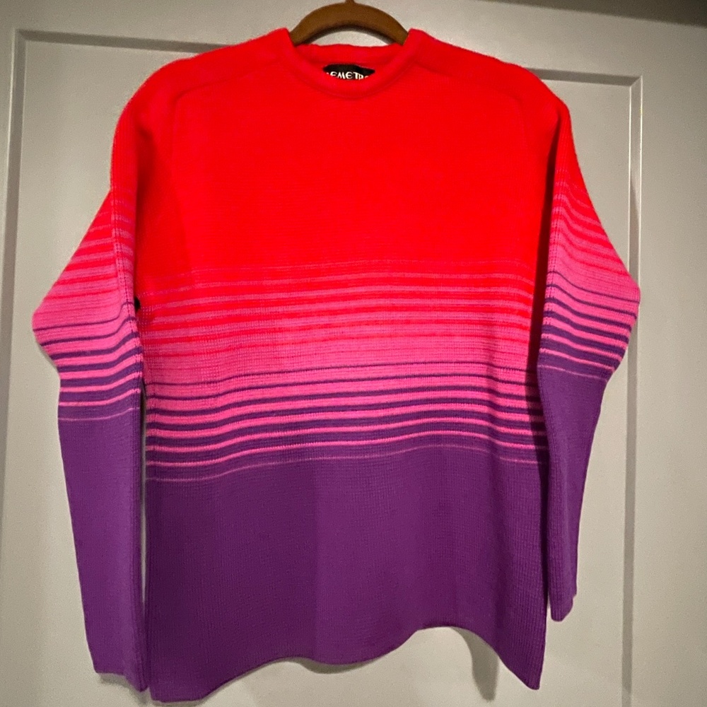Vintage Demetre Flat Knit Ski Sweater